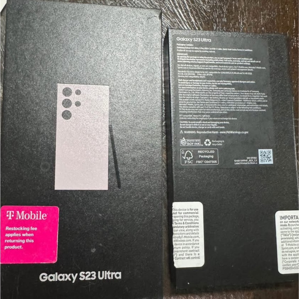 Samsung Galaxy S23 Ultra - Black